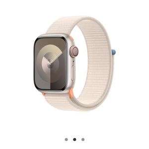 Apple Watch Sports Loop in Starlight color